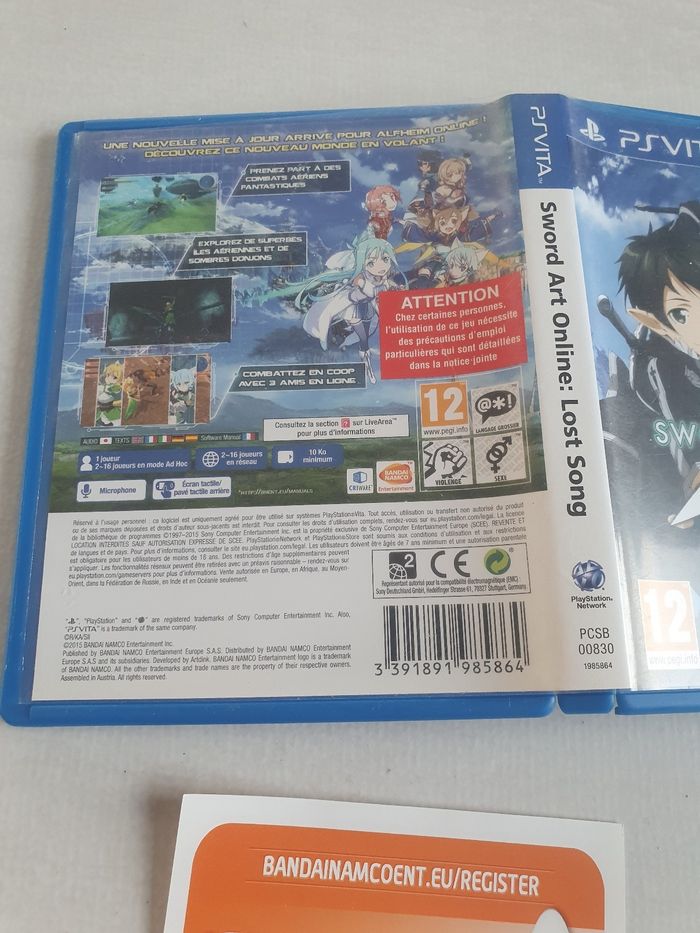 Sword art online lost song ps vita - photo numéro 3