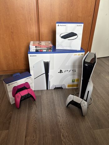Sony PS5 Slim Édition Blu-Ray 1To Console - Blanc