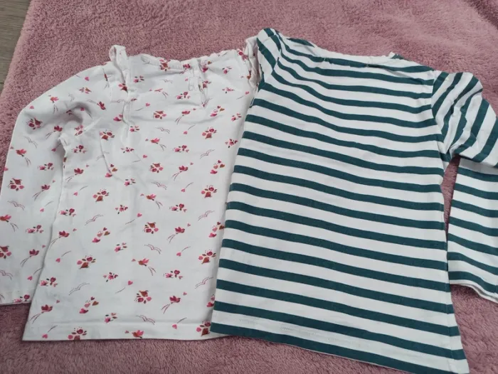 Lot de 2 tee-shirts manches longues - photo numéro 4