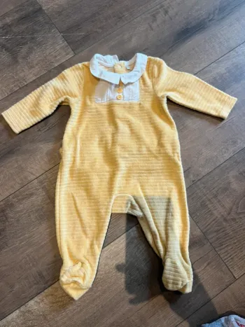 Pyjama moutarde orchestra 3 mois