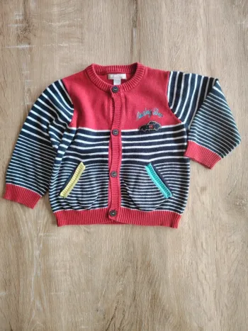 Gilet à boutons garçon