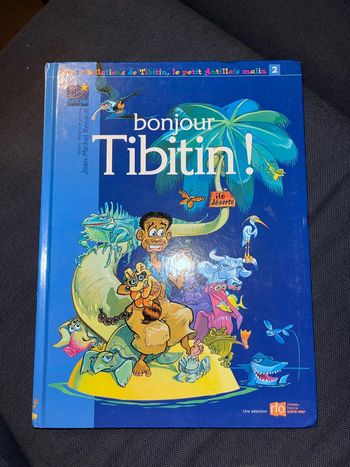 Bande dessinée bonjour tibitin, B.D. bonjour Tibitin île déserte