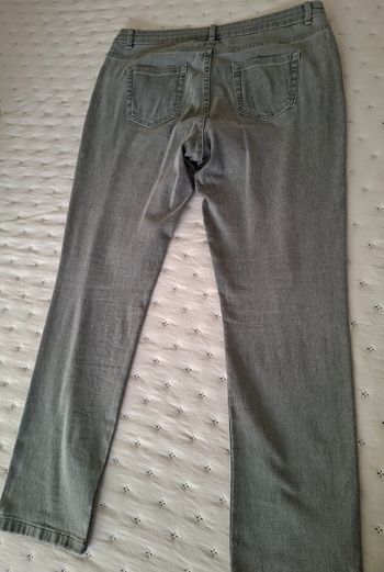 Jean gris  s'impose strech