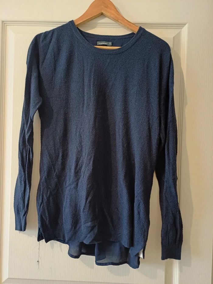 Pull léger bleu taille 38
