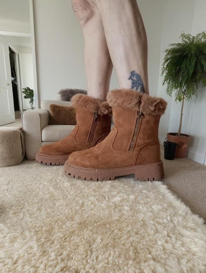 Bottes Fourrées Manoukian neuves