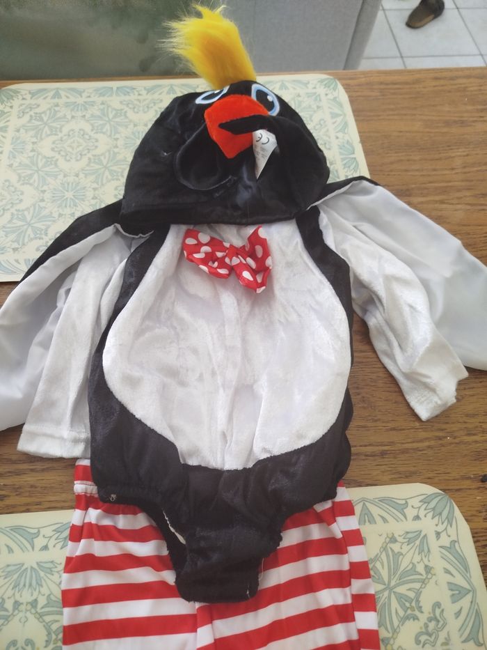 Déguisement bébé 6-12 mois  pingouin - photo numéro 3