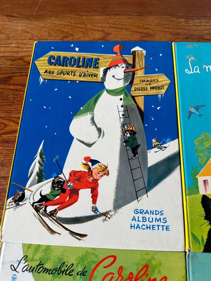 Lot de 6 Grands Albums Hachette anciens livres Caroline Pierre Probst bd vintage - photo numéro 7