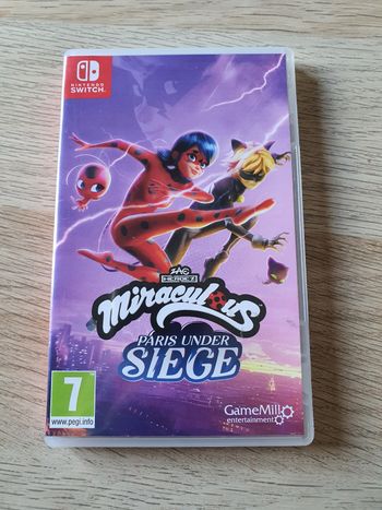 Jeu Nintendo Switch Miraculous Paris under siege