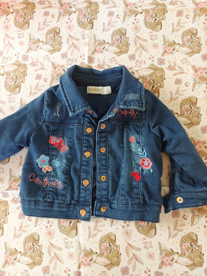 Vest jeans 9 mois chaude