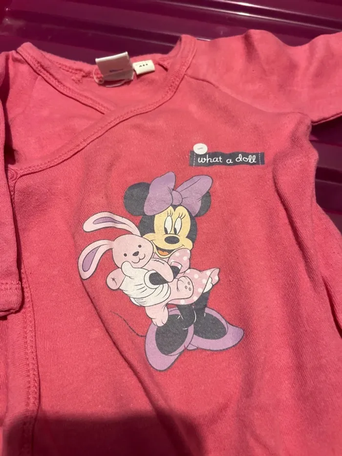 Body Minnie Disney 3 mois - photo numéro 2