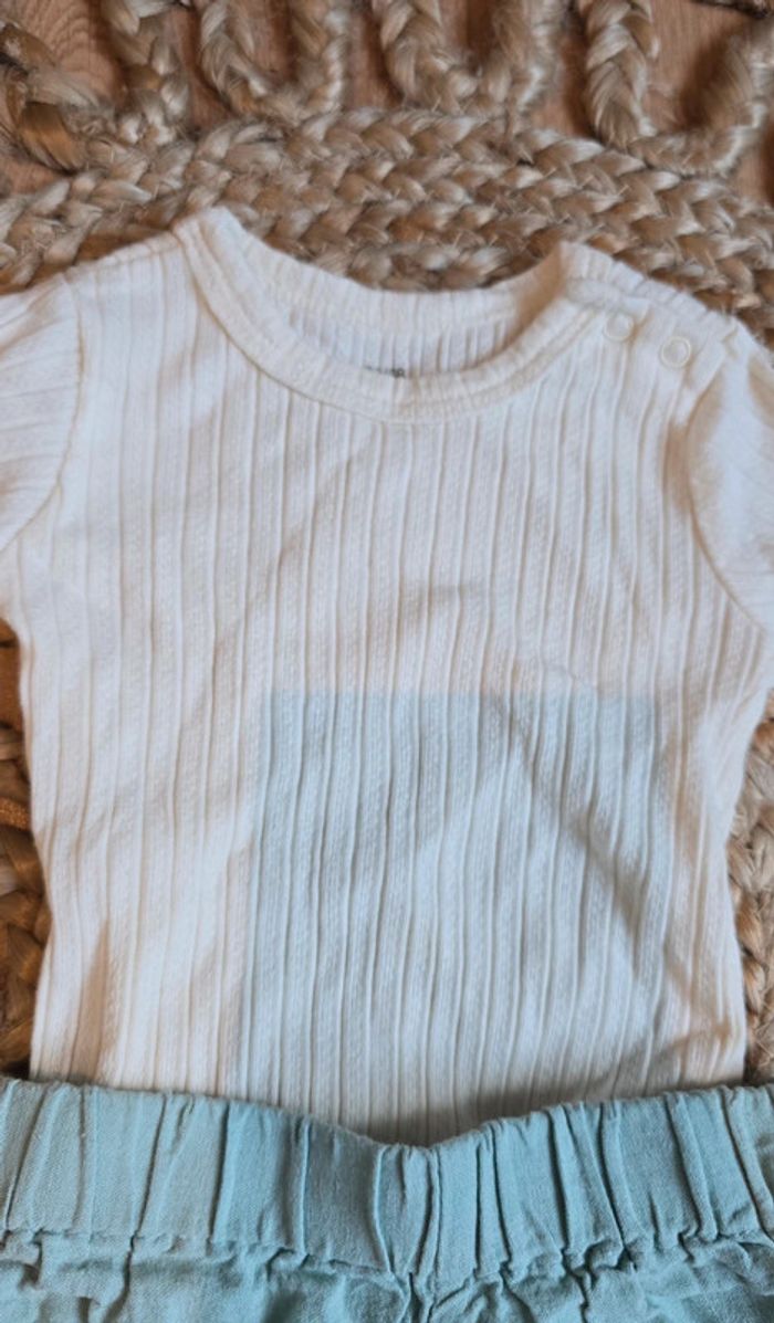 Ensemble short vert pâle - photo numéro 3