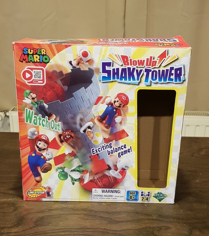 Jeu Super mario " shaky Tower "