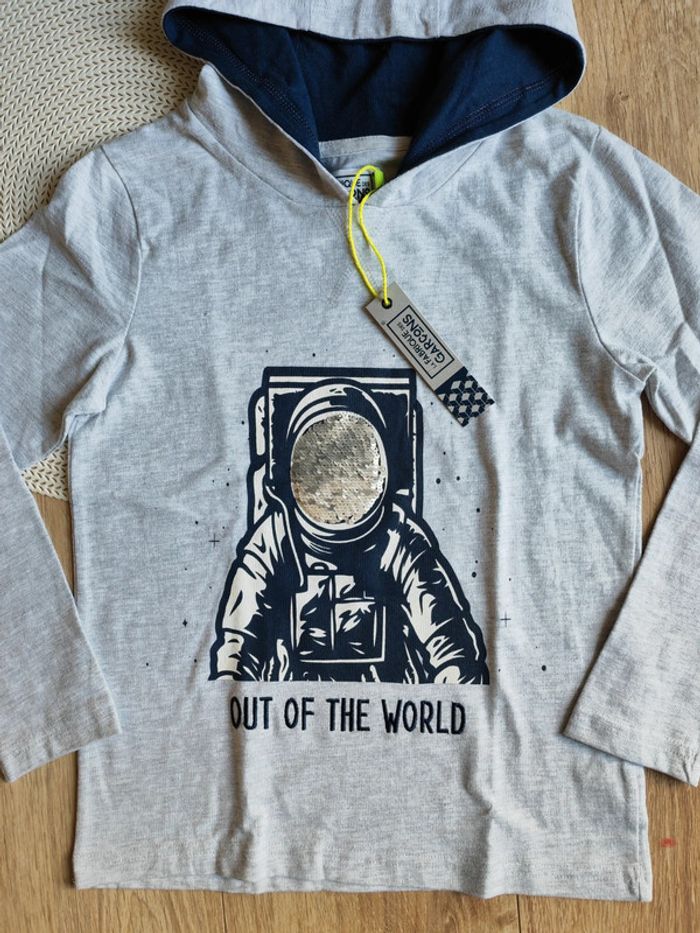 Lot interactif T-shirt à capuche Neuf + T-shirt - photo numéro 3