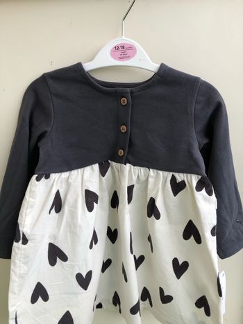 Robe hiver fille 12-18 mois