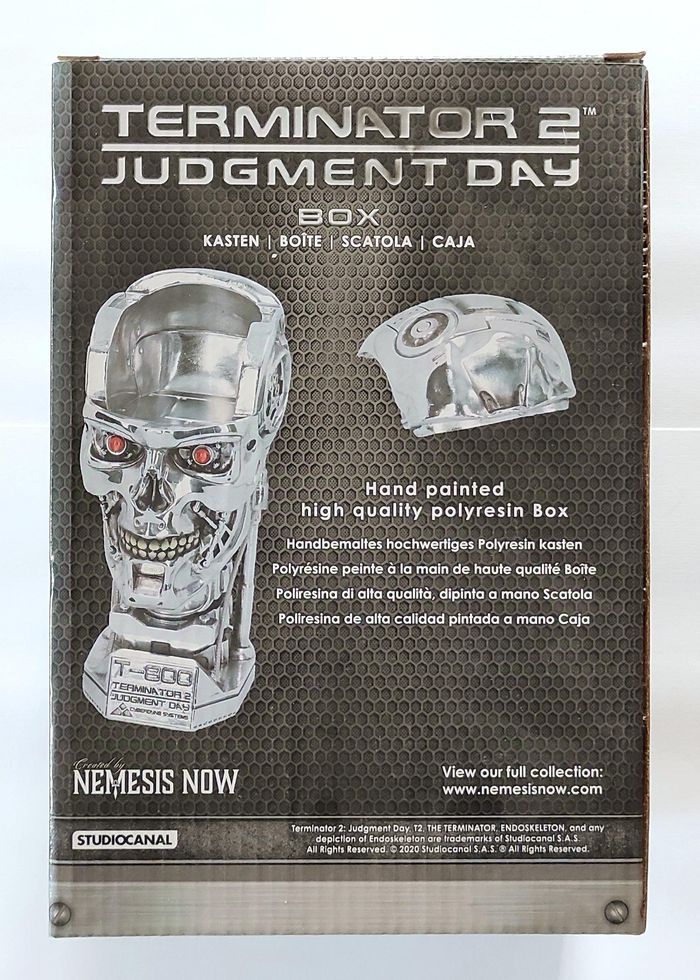 Terminator - Buste T-800 - Boîte de rangement en Résine 21cm - photo numéro 5