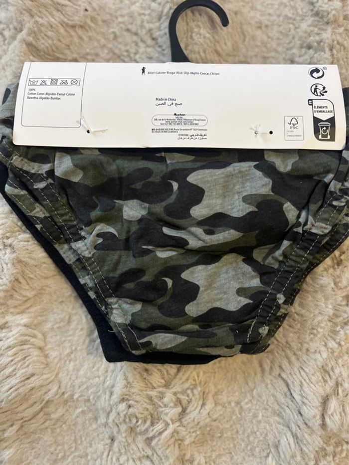 Lot de 3 slips garçon 4/5 ans - photo numéro 3