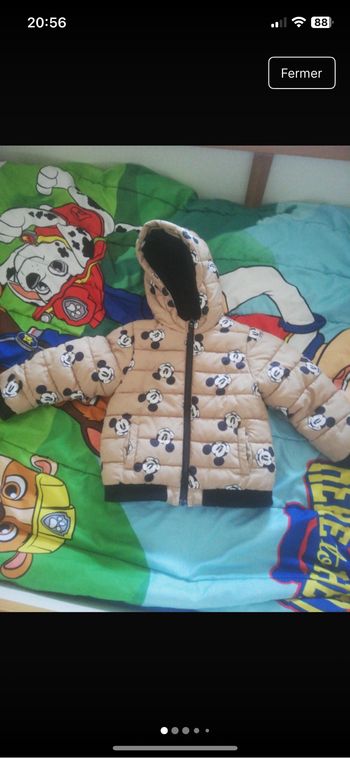 Blouson Mickey 36 mois