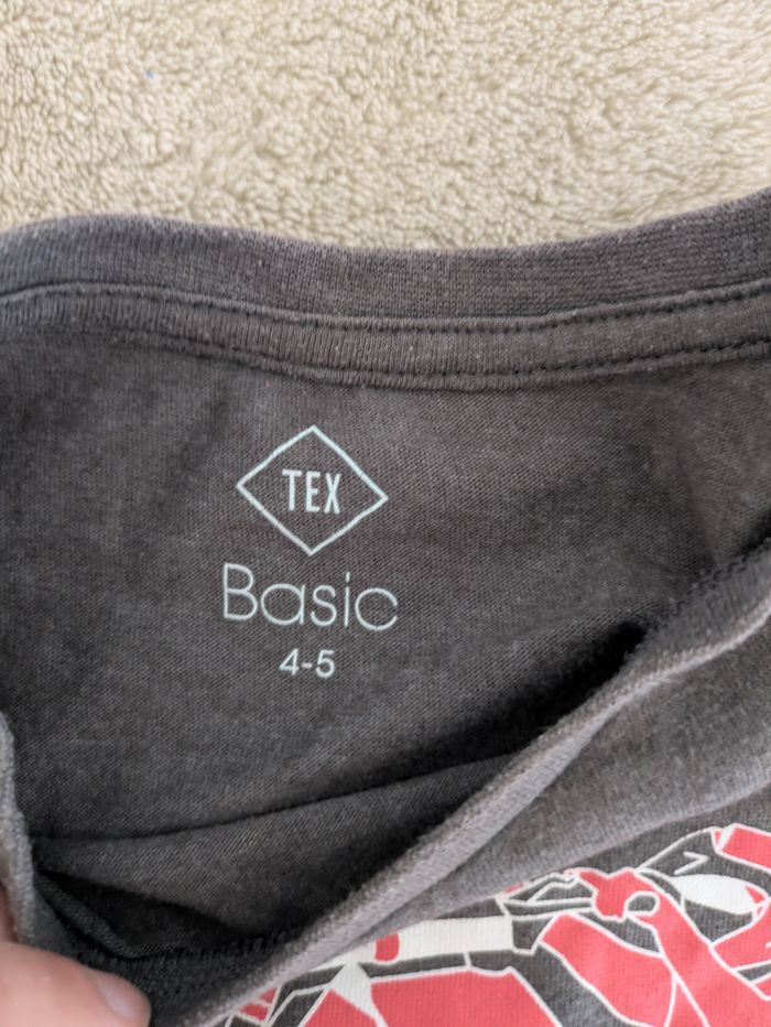 T-shirt Moto Cross TEX Basic - 4-5 Ans - photo numéro 2