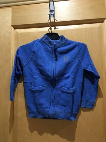 Gilet bleu Chiné orchestra