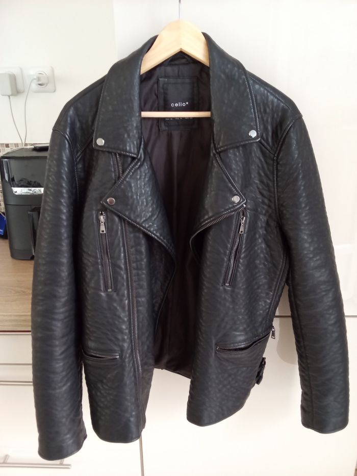 Blouson homme  cuir - photo numéro 4