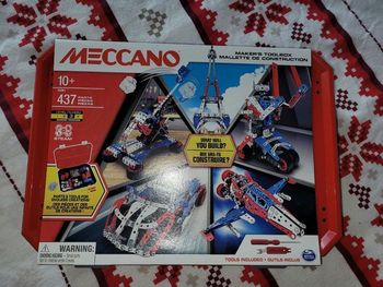 Malette de jeux de construction Meccano des 10 ans, neuve