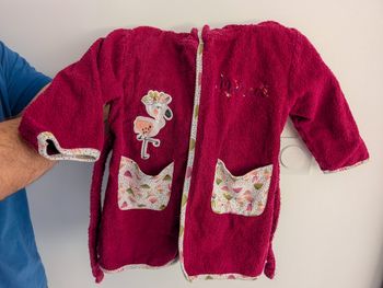 Peignoir/robe de chambre 4 ans petit béguin
