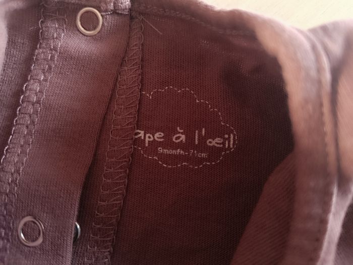 t-shirt manche longue 9 mois - photo numéro 4