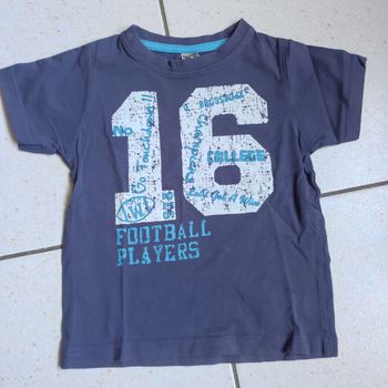 Tee shirt tape a l'oeil 3ans