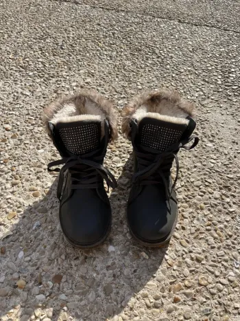 Bottines fourrées
