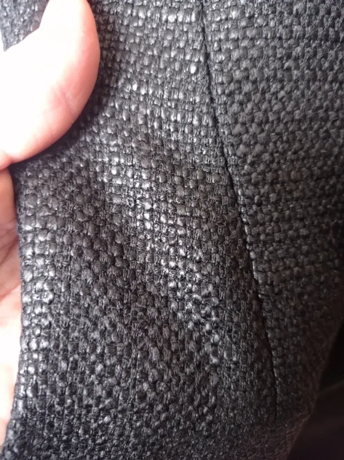 Veste classe sans manche noir - photo numéro 3