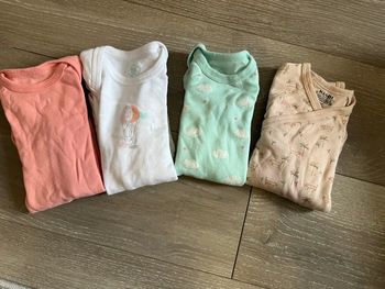 Lot de bodies manche longue
