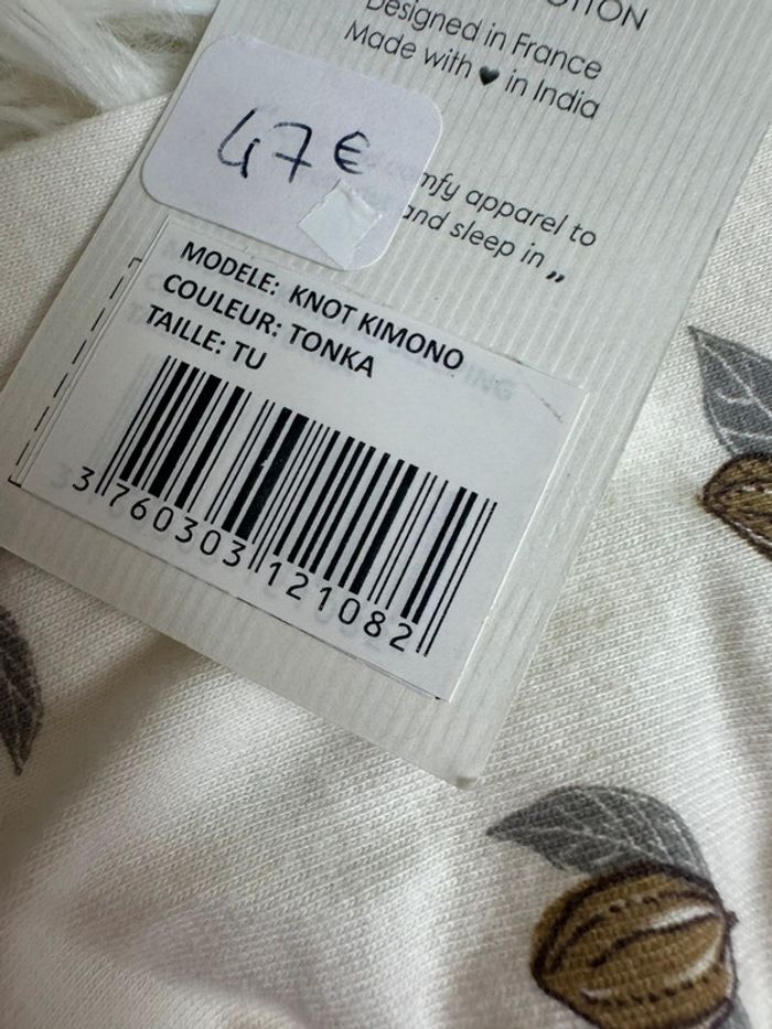Kimono noué taille unique Bonjour Little - photo numéro 5