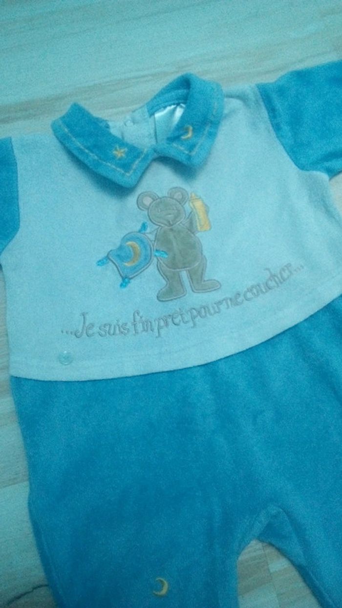 Pyjama garçon à col - photo numéro 2