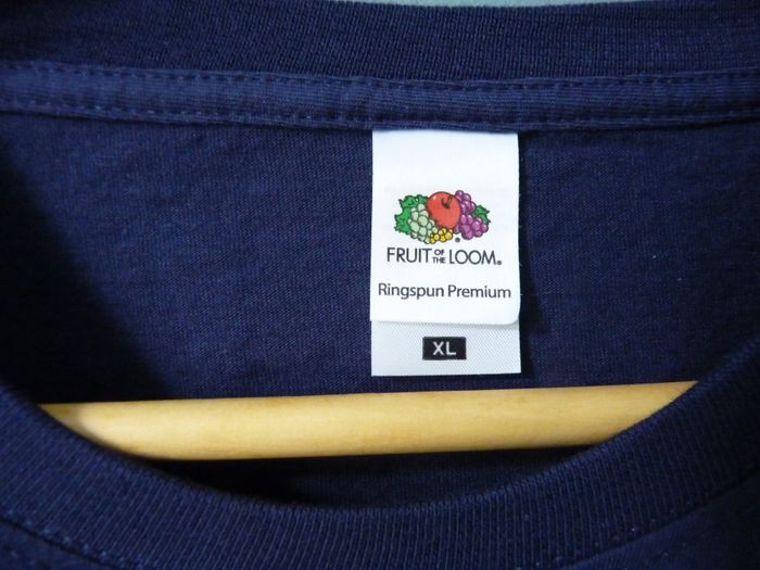 t-shirt homme XL coton bleu marine manches courtes TBE masson - photo numéro 3