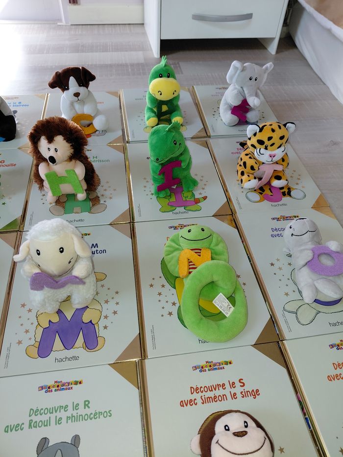 Abécédaire  des animaux + peluches - photo numéro 4