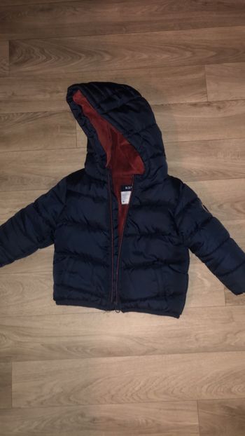 Doudoune bleu marine 18 mois