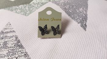Boucles d'oreilles papillon