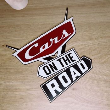 Panneau Cars On The Road XL Relief