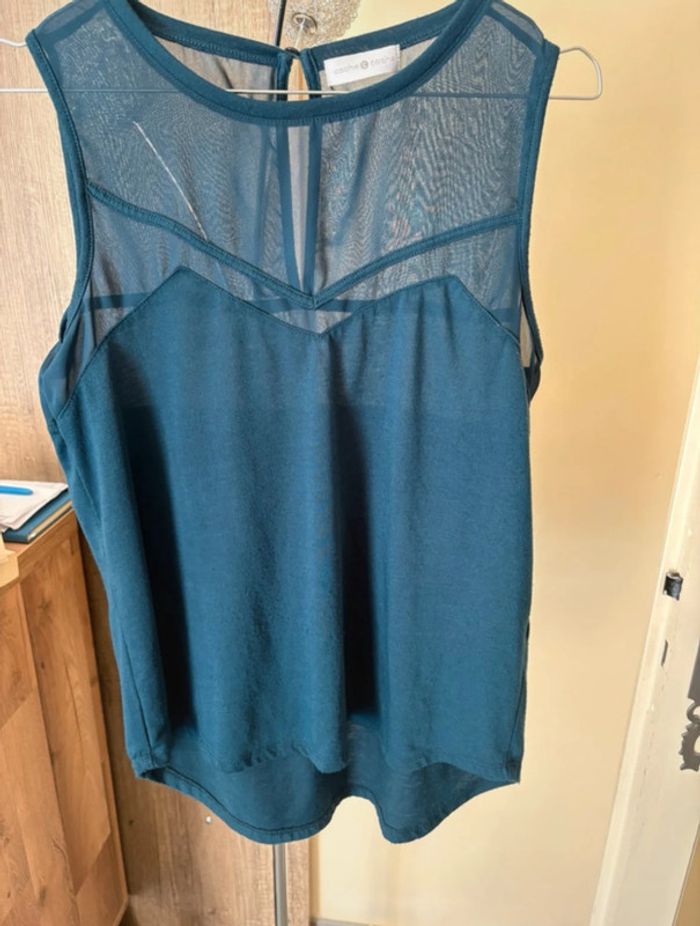 Débardeur blouse bleu roi Taille 42
