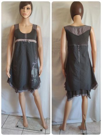 Robe asymétrique sans manches / Chasuble T. 42 La Mode Est À Vous / LMV