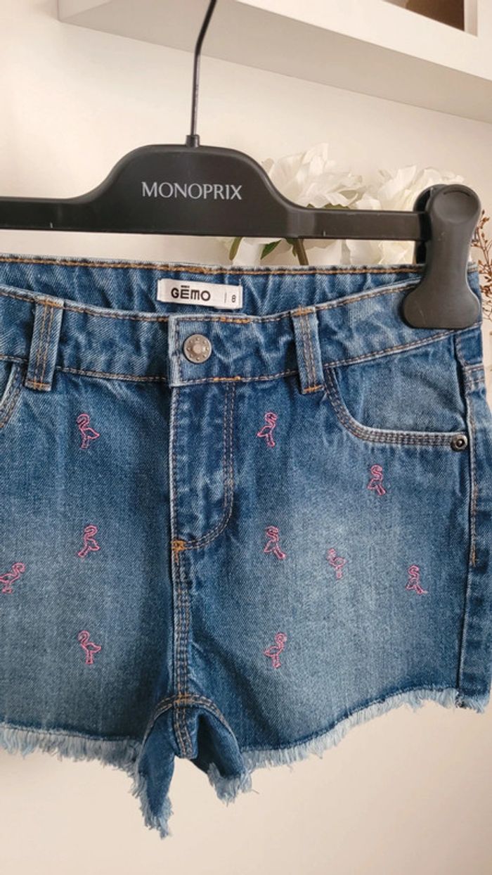 Short fille Gemo 8 ans neuf - photo numéro 3