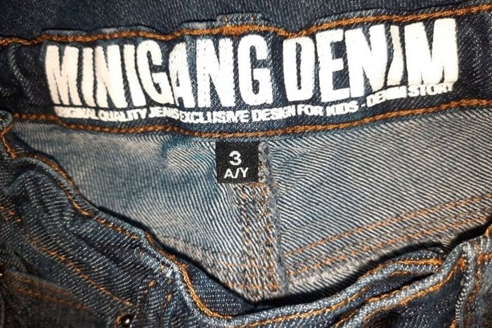 Jean minigang denim taille 3 ans - photo numéro 2