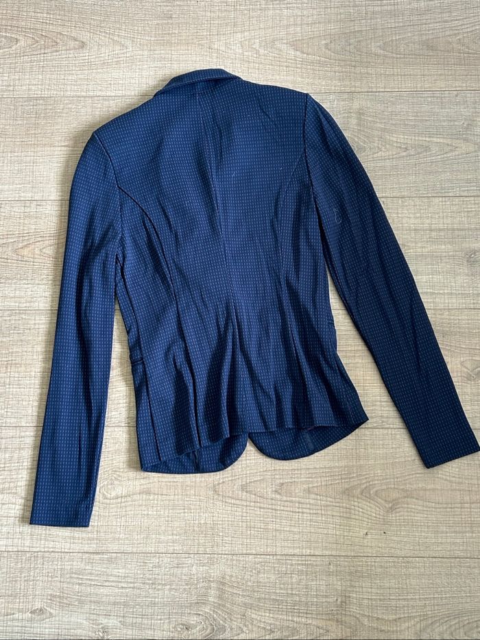 Blazer bleu marine ICHI taille S jamais porté - photo numéro 9