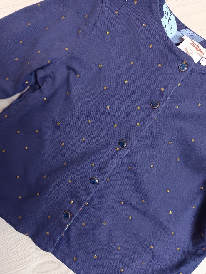 Gilet réversible DPAM / Du Pareil au Même – 6 ans – 2 styles en 1 - photo numéro 6