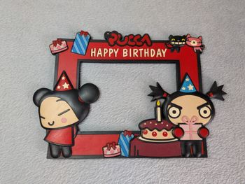 Tour de Cadre Photo "Happy Birthday" PUCCA