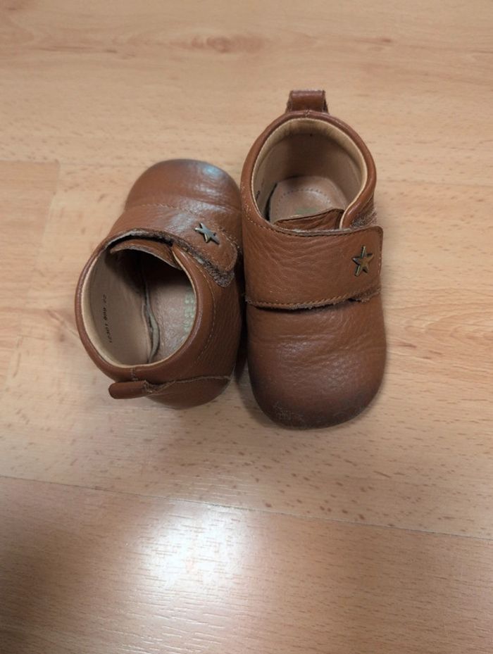 Baby star unisex - chaussons marron - photo numéro 2
