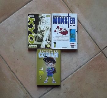 Mangas le lot de trois