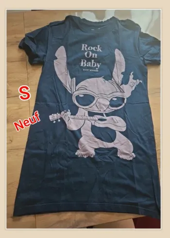 Tunique undiz disney stitch S neuf