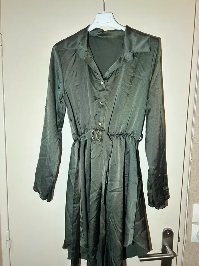 Robe kaki vintage