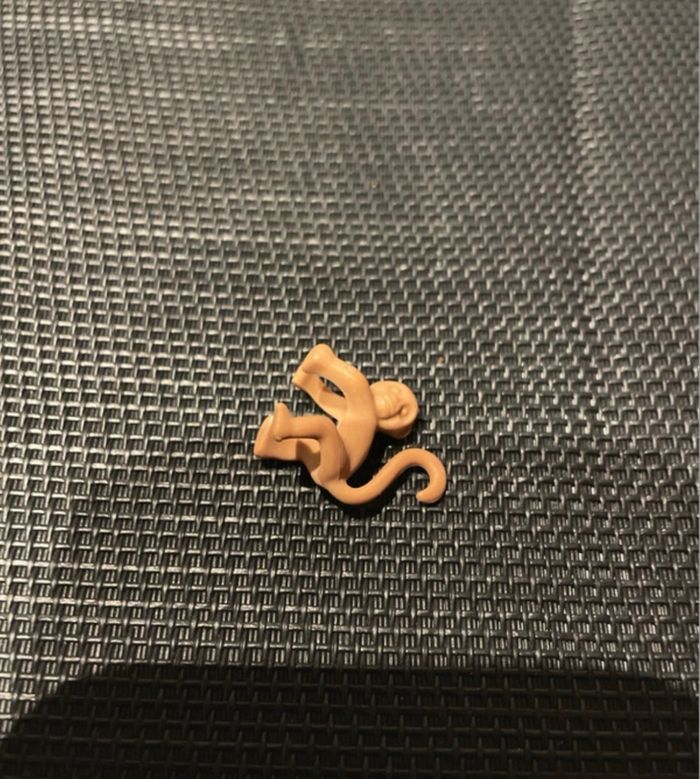 Playmobil figurine singe ouistiti marron clair macaques zoo arche de Noé animaux sauvages